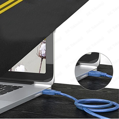 0.3 Metre - 30cm USB 2.0 Dişi/Erkek Uzatma Kablosu,USB Kablolar,