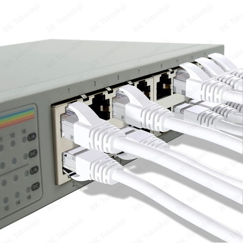 Yüksek Kalite 5 Metre Cat6 Ethernet LAN Ağ Network Patch Kablo,Network Kablo ve Aksesuarları,