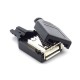 Plastik Muhafazalı Lehim Tipi 4 Pin USB Dişi Konnektör,Çevirici ve Çoklayıcılar,