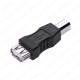 USB-B Printer Erkek to USB-A Dişi Adaptör,Çevirici ve Çoklayıcılar,