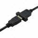 30 cm Panel Tipi Vidalı HDMI Uzatma Kablosu,Panel Montaj Kabloları,
