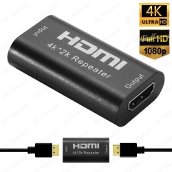 HDMI Repeater HDMI Genişletici Sinyal Yükseltici Adaptör FullHD 4K-2K HDMI Repeater HDMI Genişletici Sinyal Yükseltici Adaptör FullHD 4K-2K