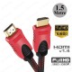 Yüksek Hızlı Full HD 3D Örgülü HDMI Kablo - 1.5 Metre,Görüntü Kabloları,BK Teknoloji