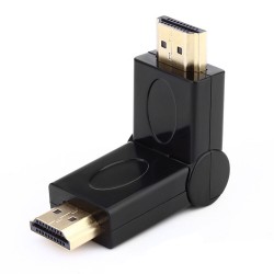 180 Derece Ayarlanabilir HDMI Erkek-Erkek Adaptör