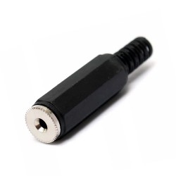 3.5mm TRS Stereo Dişi Jak Ses Kablosu Konnektörü Kulaklık Onarımı için