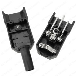 Standart C14 Güç Kablosu Bağlantı Konektörü Erkek Fiş Standart C14 Güç Kablosu Bağlantı Konektörü Erkek Fiş