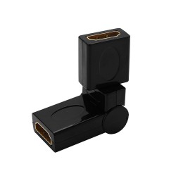 360 Derece Ayarlanabilir HDMI Dişi - Dişi Adaptör
