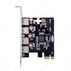 4 Port USB 3.0 PCI Express Genişletme Kartı 4 Port USB 3.0 PCI Express Genişletme Kartı
