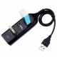 4 Port USB 2.0 Çoklayıcı Hub - Siyah