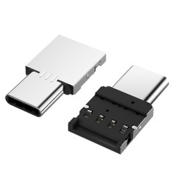 Mini OTG USB Type-C Erkek to USB Tip A Dişi Çevirici Adaptör