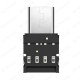 Mini OTG USB Type-C Erkek to USB Tip A Dişi Çevirici Adaptör