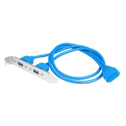USB 3.0 Arka Panel Anakart 20 Pin Genişletme Kablosu