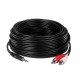 3.5mm Erkek to 2RCA Erkek Ses Kablosu 10 Metre