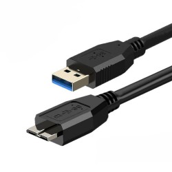 Yüksek Hızlı Altın kaplama HDD Veri Kablosu USB 3.0 Mikro-B - 5 Metre