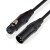 Yüksek Kalite 3 Pin XLR Erkek - Dişi Mikrofon Mikser Ses Uzatma Kablosu - 1 Metre