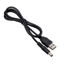 USB Erkek to DC 5.5x2.1mm 5V Barrel Jack Power Güç Kablosu