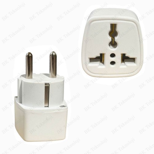 Universal Amerikan İngiliz Tipi Çevirici Fiş Priz Dönüştürücü