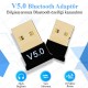 USB Bluetooth V5.0 Kablosuz Mini Dongle Adaptörü