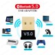 USB Bluetooth V5.0 Kablosuz Mini Dongle Adaptörü