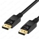 Yüksek Kalite 4K Displayport Erkek-Erkek Görüntü Kablosu - 1.8 Metre