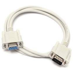 9 Pin Erkek to 9 Pin Dişi Seri DB9 RS232 Erkek-Dişi Dönüştürücü Uzatma Kablosu