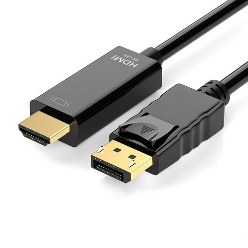 Yüksek Kalite 4K Displayport to HDMI Dönüştürücü Kablo - 1.8 Metre