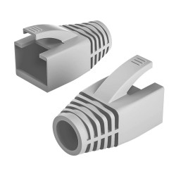 RJ45 Cat6/Cat6a/Cat7 Gerilim Giderici Boot Koruma Kılıfı 10 Adet