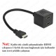 2 Port HDMI Çoklayıcı Kablo 1 Giriş 2 Çıkış