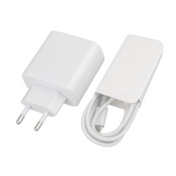 Yüksek Kalite 25W 3.0A Hızlı Telefon Şarj Başlığı Adaptörü + Type-C Kablo