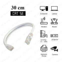 30cm Kısa Cat5e Fabrikasyon Ethernet LAN Ağ Network Patch Kablo 30cm Kısa Cat5e Fabrikasyon Ethernet LAN Ağ Network Patch Kablo