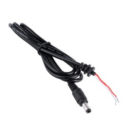 Standart Uçlu 5.5x2,5mm Notebook Adaptör Tamir Kablosu
