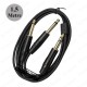 6.35mm 1/4 TRS Stereo to 2x6.35mm TS Mono Y Splitter Kablo - 1.5 Metre