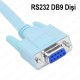 RS232 DB9 to RJ45 Ethernet Seri Ağ Yönlendirici Konsol Kablosu 1.5 Metre