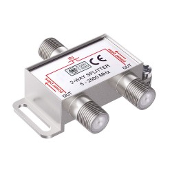 1 Giriş 2 Çıkış Uydu Çoklayıcı 1/2 Splitter 5-2500 Mhz