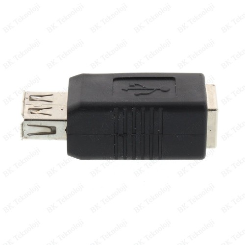USB 2.0 USB-A Dişi to USB-B Dişi Adaptör