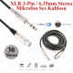 Yüksek Kalite XLR 3-Pin Dişi 6.35mm Stereo Erkek Mikrofon Ses Kablosu-30Metre