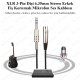 Yüksek Kalite XLR 3-Pin Dişi 6.35mm Stereo Erkek Mikrofon Ses Kablosu-30Metre