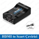 HDMI to Scart AV Eski Tip Tüplü TV Çevirici Adaptör