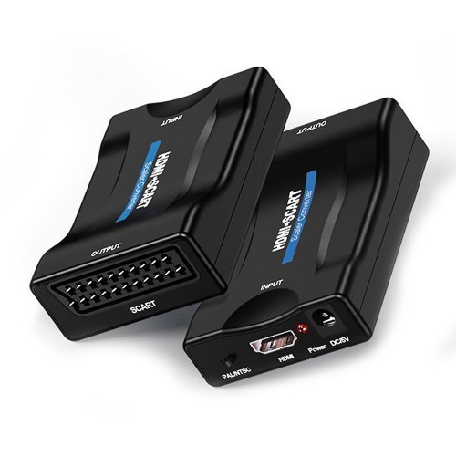 HDMI to Scart AV Eski Tip Tüplü TV Çevirici Adaptör