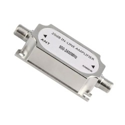 Uydu Anteni LNB Sinyal Kuvvetlendirici In Line Amplifier 20dB 950-2400MHz