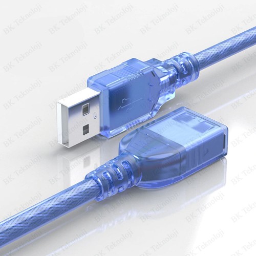 Yüksek Kalite USB 2.0 Dişi/Erkek Uzatma Kablosu 1.8 Metre