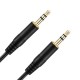 3.5 mm Stereo Erkek-Erkek AUX Ses Kablosu 1.5 Metre