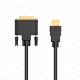 DVI 24+1 to HDMI Çift Yönlü DVI to HDMI Kablo - 10 Metre