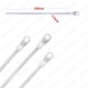 Delikli Vidalanabilir 2.5x100mm Cırt Kablo Bağı 100 Adet Beyaz
