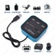 3 Port USB 2.0 Çoklayıcı HUB + Çoklu Kart Okuyucu (Mavi)