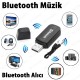 Bluetooth Kablosuz 3.5mm Ses Müzik Alıcısı Adaptörü Araç Ses Sistemi veya Hoparlör İçin