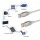 Yüksek Kalite USB 2.0 A Erkek-Erkek Şarj/Data Kablosu - 3 Metre