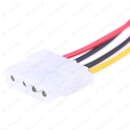 15 Pin SATA Erkek to 4 Pin Molex IDE Dişi Çevirici Kablo SATA - IDE Güç Kablosu