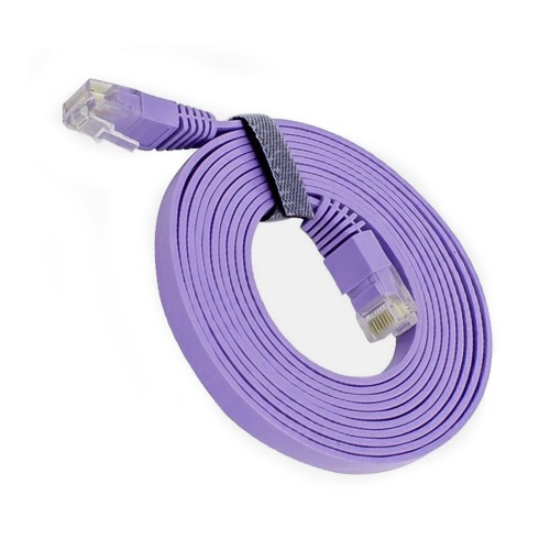 Cat6 Flat Yassı Ethernet Network Ağ Kablosu 1.8 Metre