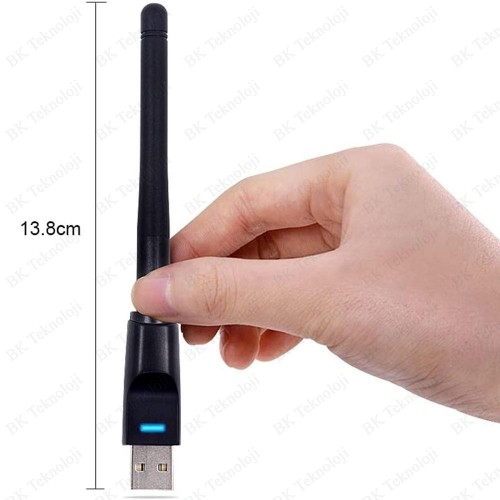 Yüksek Hızlı Antenli 300 MBPS IP Uydu Alıcı Uyumlu USB Wifi Adaptör